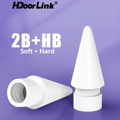 Đầu bút chì thay thế ngòi cứng HdoorLink 2B/ HB mềm thích hợp cho A-pple Pencil 1st 2nd Generation