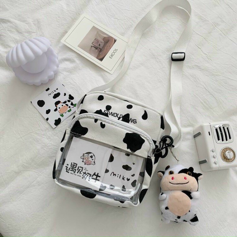 [Mã FAMAYWA2 giảm 10K đơn 50K] Túi đeo chéo BÒ SỮA siêu hot | BigBuy360 - bigbuy360.vn