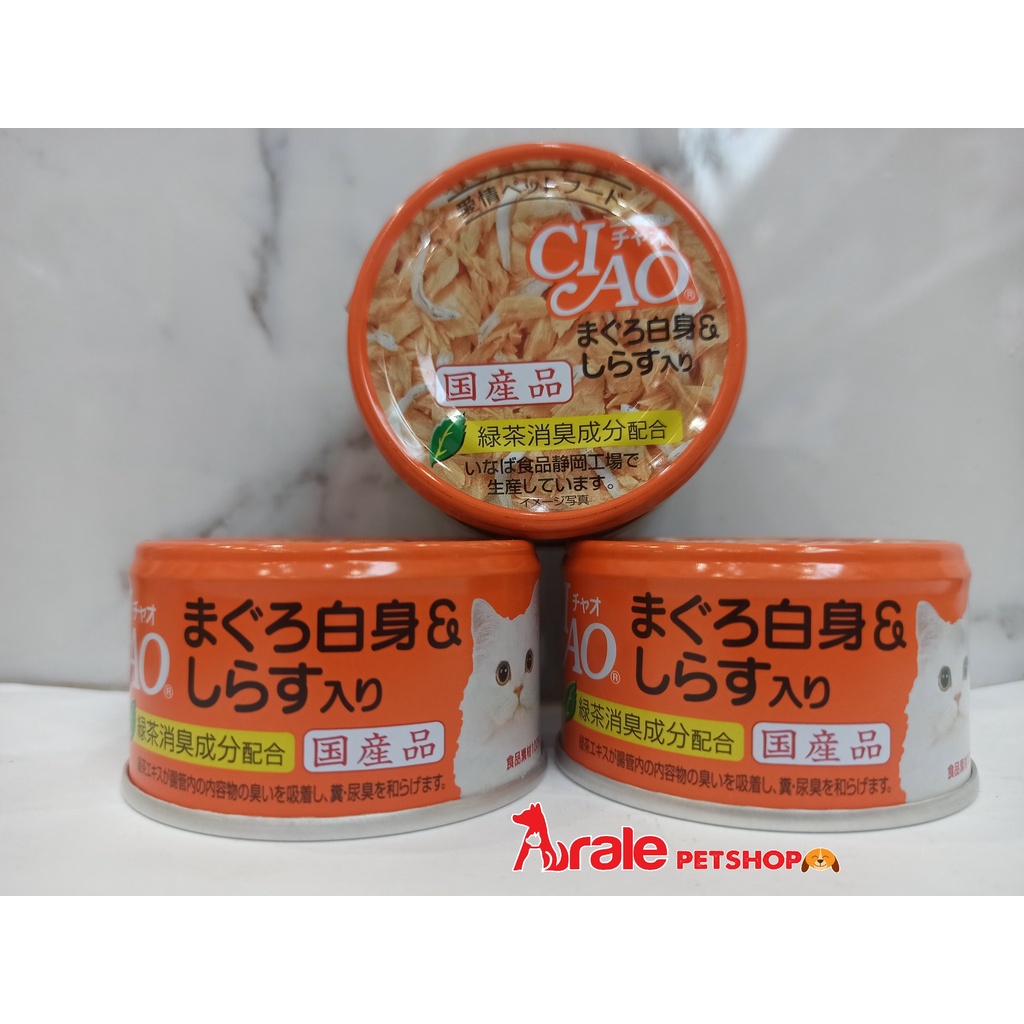 [ Nhập khẩu Thái Lan ] Pate Ciao lon cho mèo đủ vị - 85g