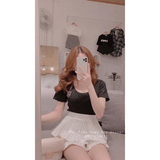 chân váy tầng