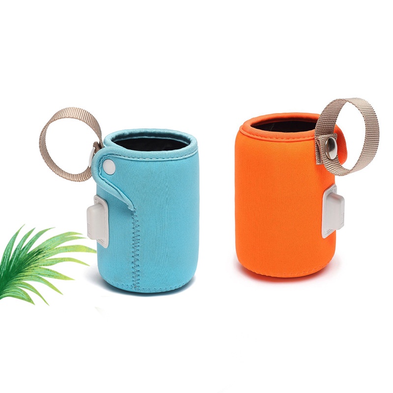 Túi Hâm Ủ Bình Sữa Di Động Cho Bé Hâm Nóng Giữ Nhiệt Thông Minh Chống Trượt ,Bỏng Đa Năng Sạc USB Tiện Lợi