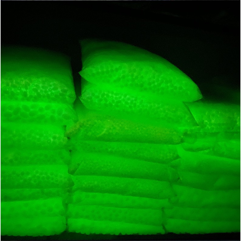 Chuỗi hạt acrylic dạ quang 4mm-16mm dùng làm trang sức thủ công