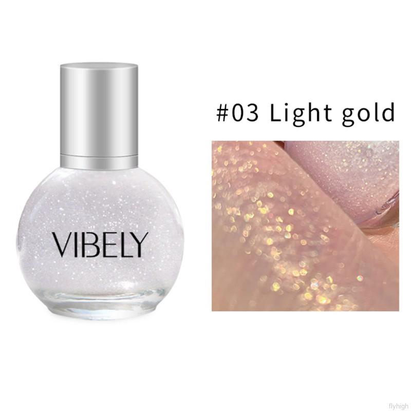 Nhũ bắt sáng dạng lỏng VIBELY thiết kế vỏ hình bóng đèn nhỏ | BigBuy360 - bigbuy360.vn