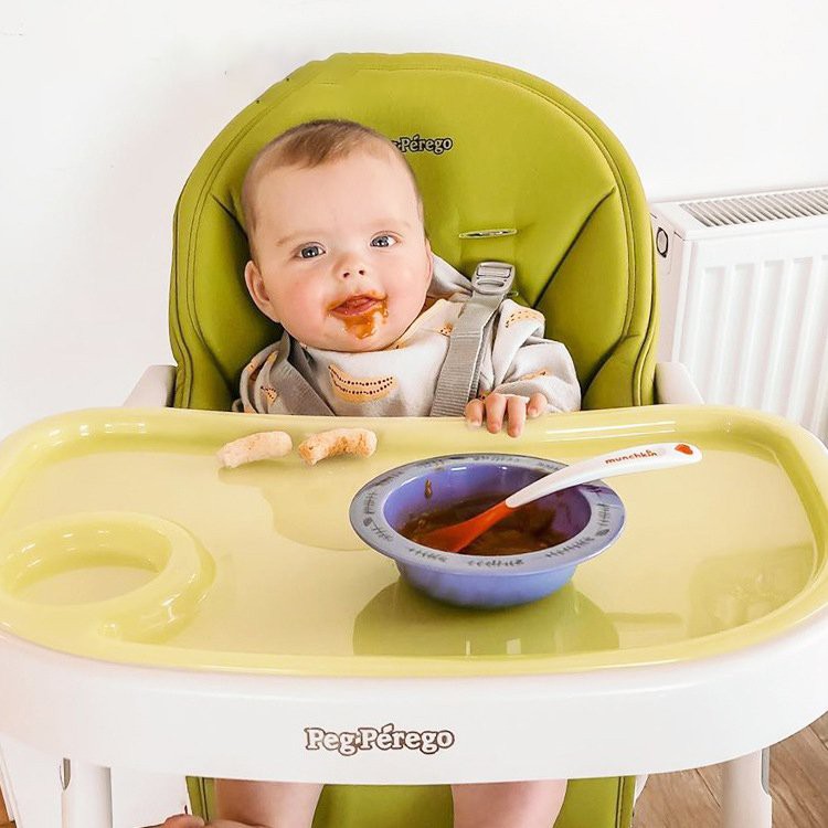 Thìa Ăn Dặm Silicon Báo Nóng Munchkin