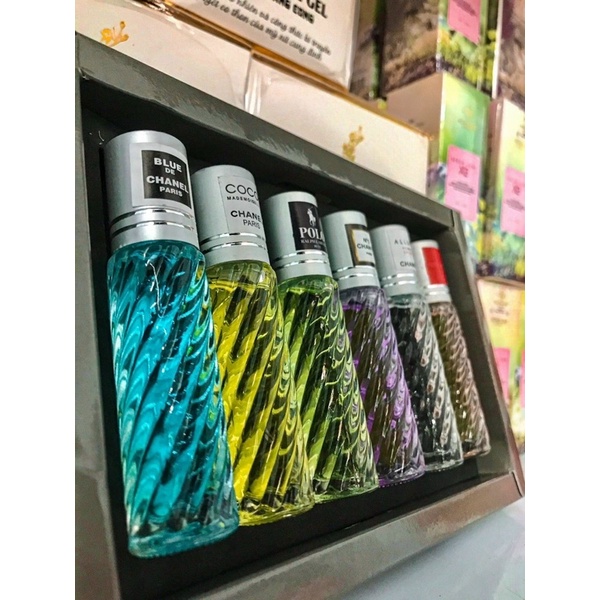 HỘP 6 CHAI NƯỚC HOA TEST