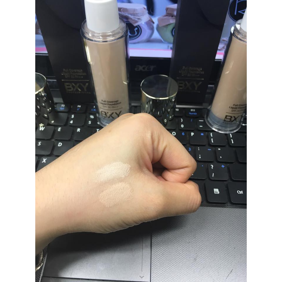 Kem Nền BXY Full Coverage Liquid Foundation Hàn Quốc 40ml