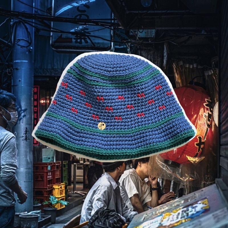 Mũ đan móc thủ công Bucket Hat - 70sHATs