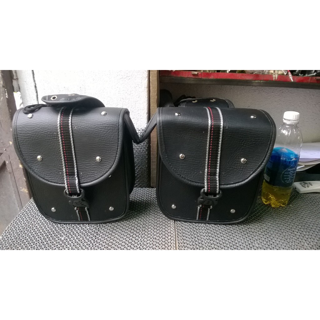 Túi treo đựng đồ hai bên hong xe honda 67,CD,CL...