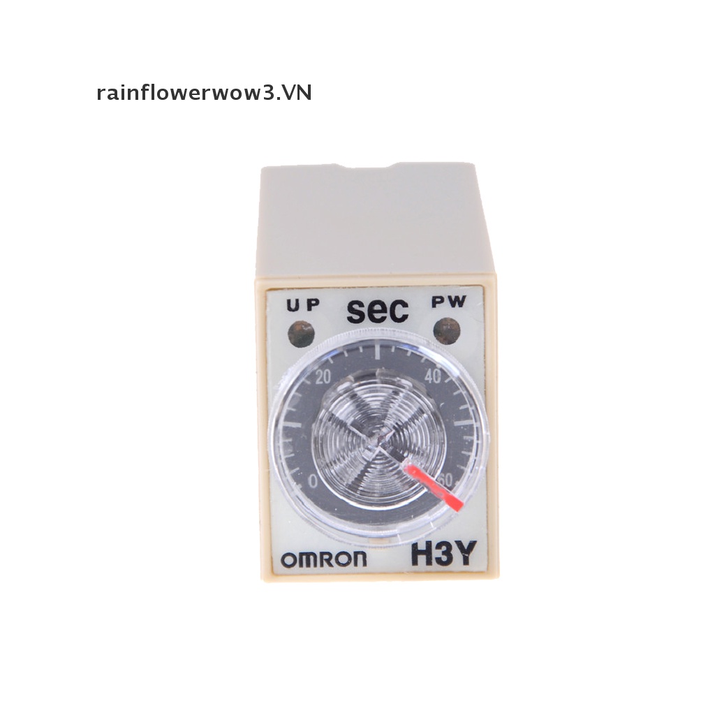 Rơ Le Thời Gian 0-60 Giắc Cắm DC 24V H3Y-2 Chuyên Dụng