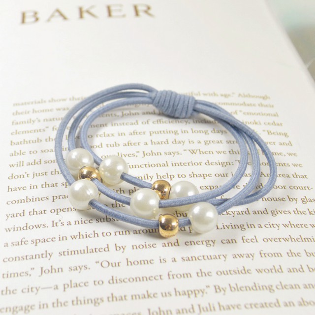 Chun Buộc Tóc Dây Thun Nịt Cột Tóc Đẹp Phong Cách Hàn Quốc