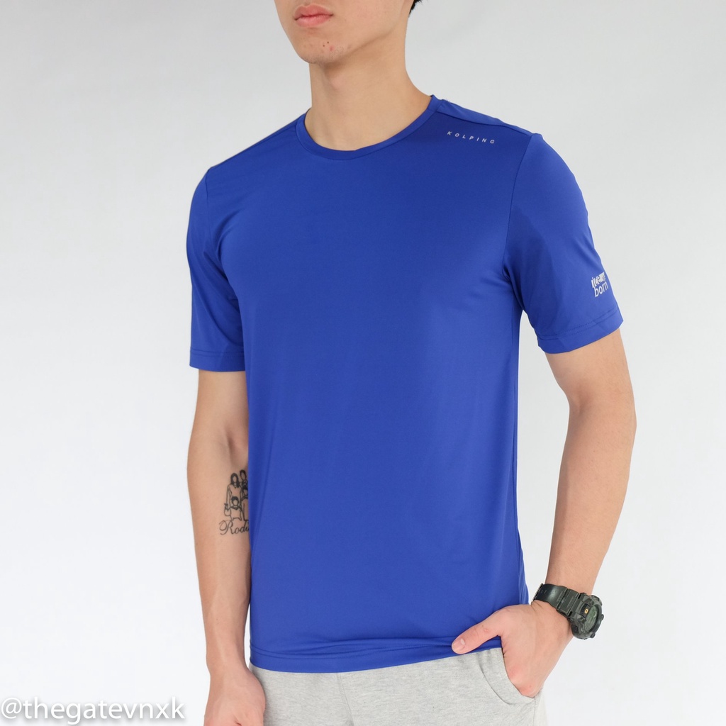 Áo thun Kolping chất thun lạnh lụa mềm như bún, nhẹ tênh, rất mỏng xuất Hàn cho anh em chơi thể thao