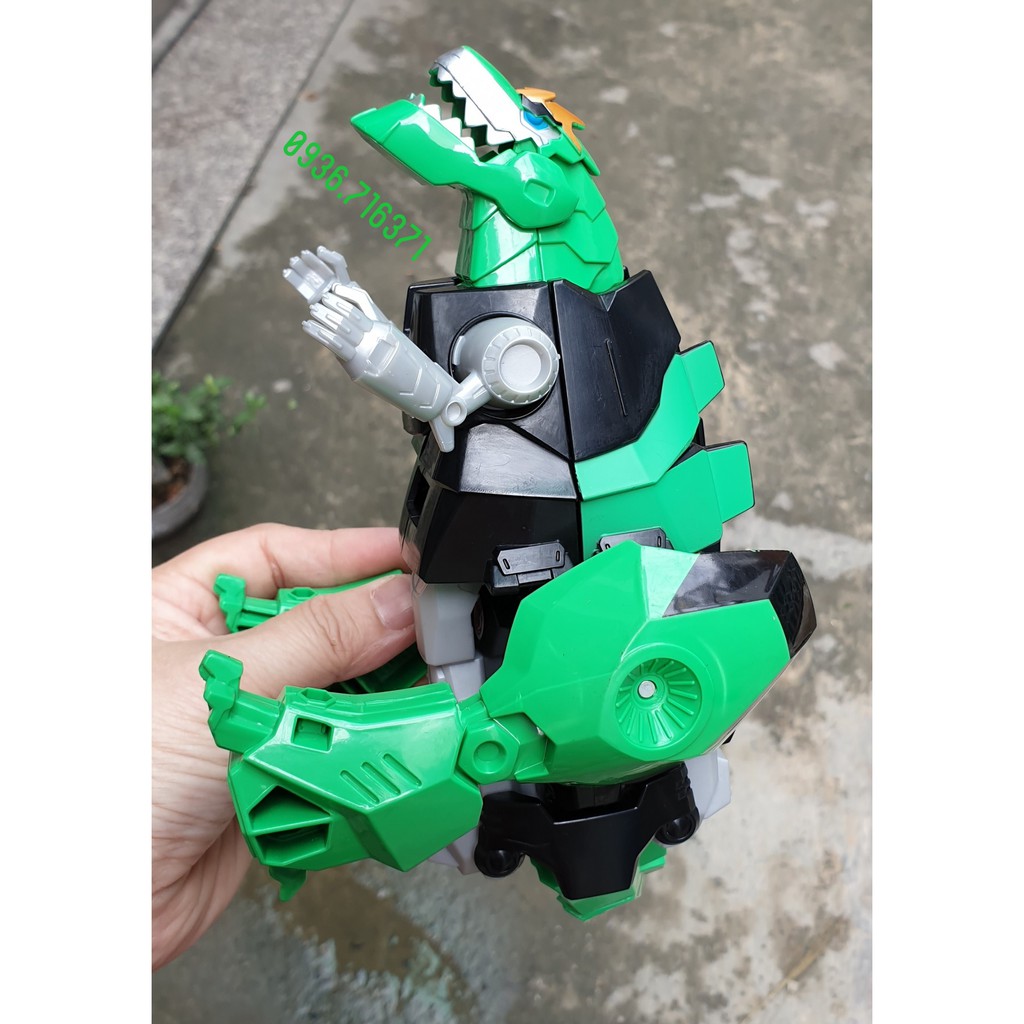 Robot biến hình khủng long nhiều bước Transformer - Hasbro