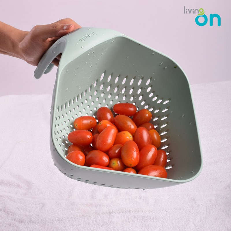 Rổ nhựa có tay cầm chắc chắn Living On