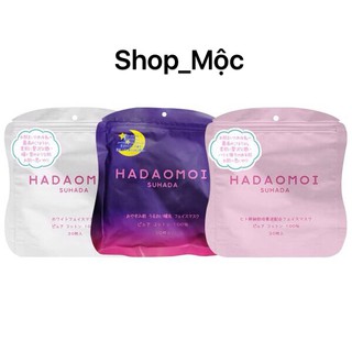Mặt nạ tế bào gốc Hadaomoi Suhada Nhật Bản (gói 30 miếng)