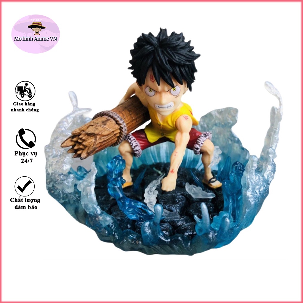 Mô hình One Piece Luffy Marine có LED hiệu ứng siêu đẹp, figure anime one piece Luffy