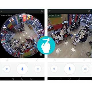 Camera ốp trần Panoramic 360 - Camera quay 360 độ siêu nét