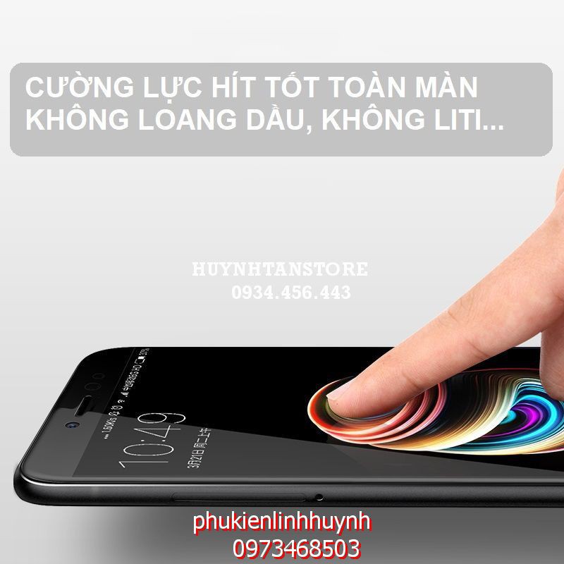 [Xiaomi Mi 5X/Mi A1] Cường lực full màn hình 5D cực tốt chống loan dầu không chấm li ti