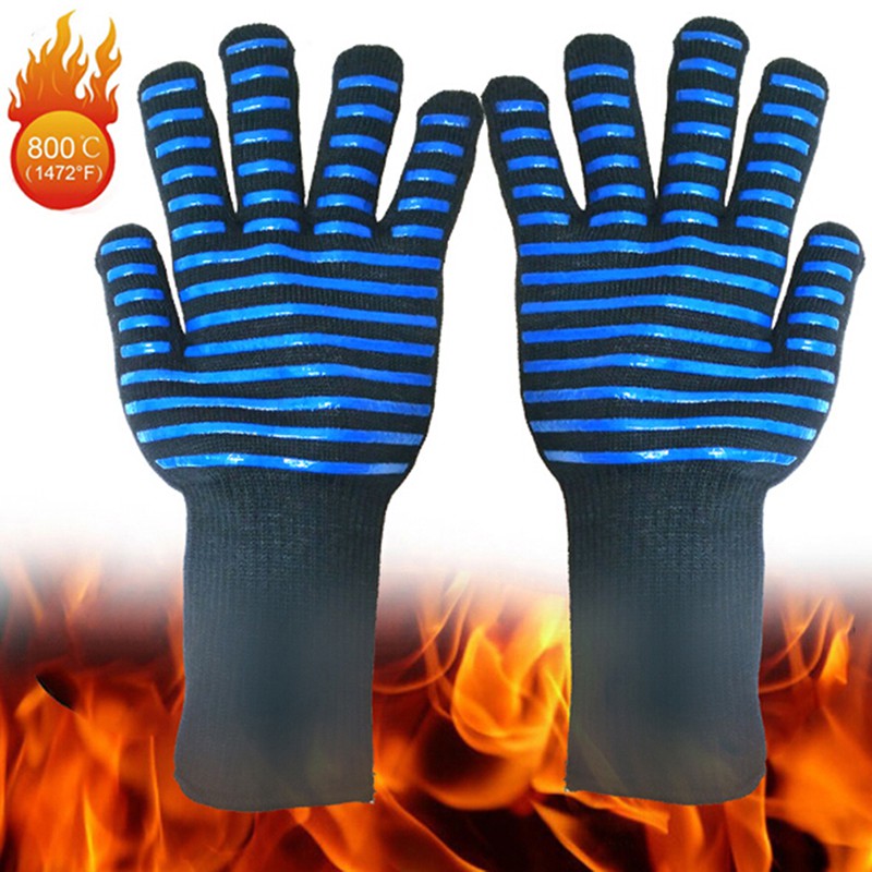 Găng tay chịu nhiệt chuyên dùng khi nướng BBQ