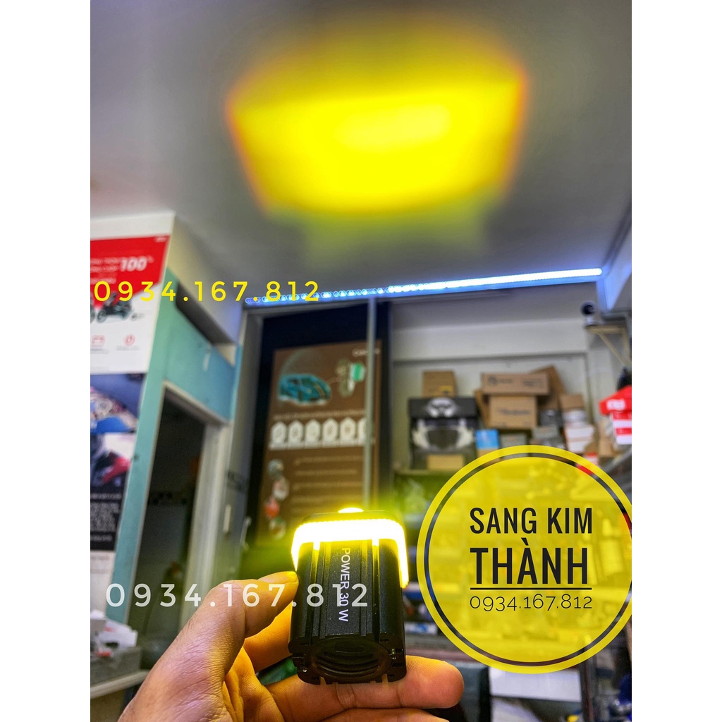 Đèn Bi Cầu Mini M1 MA RACING Chính Hãng 4 Chế Độ