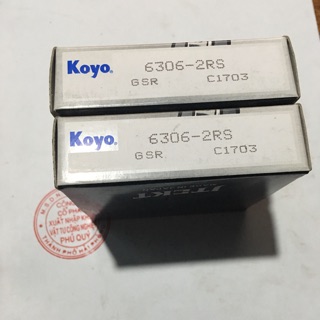 Vòng bi, bạc đạn koyo 6306 - 2rs