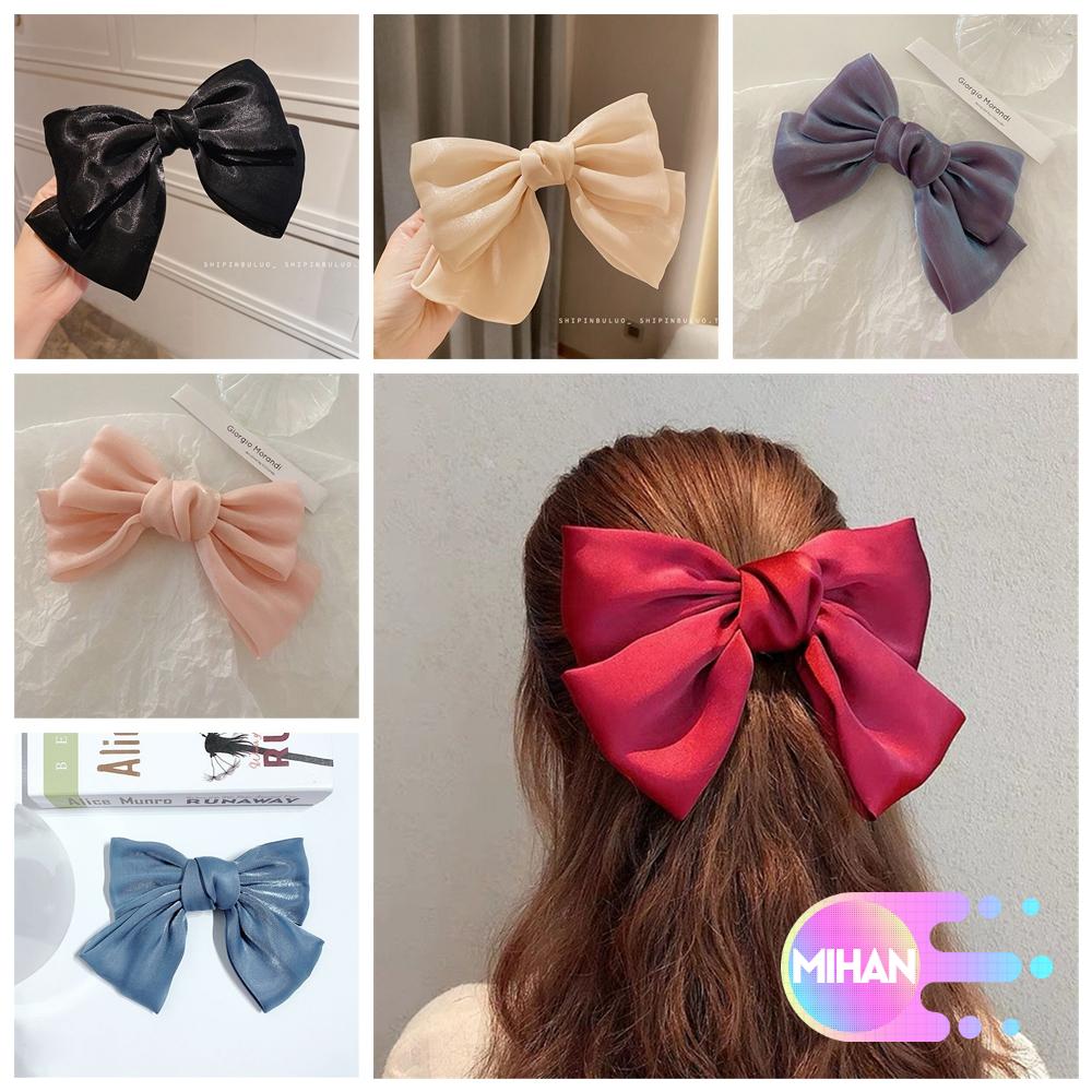 Kẹp tóc hình nơ cỡ lớn đáng yêu dành cho nữ