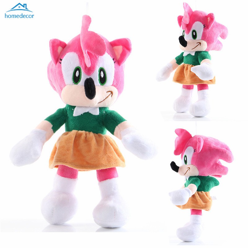Nhím Sonic Nhồi Bông Dễ Thương Kích Thước 28CM Với 6 Kiểu Dáng Khác Nhau