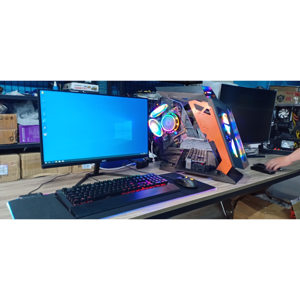 Bộ Máy tính chip ryzen 7 3700x main x570 plus ram 16G màn hình 24inch | BigBuy360 - bigbuy360.vn