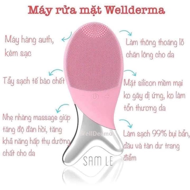 MÁY RỬA MẶT CÁ WELLDERMA CLEANSING FISH [May Rua Mat]