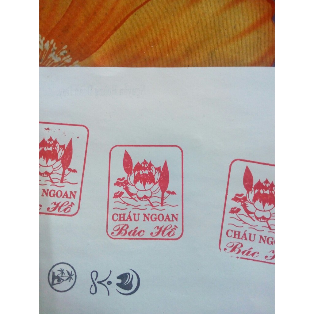 HOT- DẤU BÉ NGOAN - HOA HỒNG HOA SEN