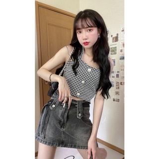 áo kiểu sọc caro