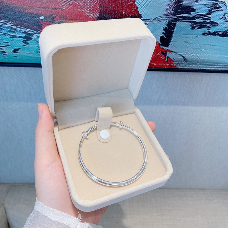 Vòng tay bạc Ý nam nữ basic - Lắc tay nam nữ bạc S925 giá rẻ, cá tính, trẻ trung, hiện đại Zaza accessories