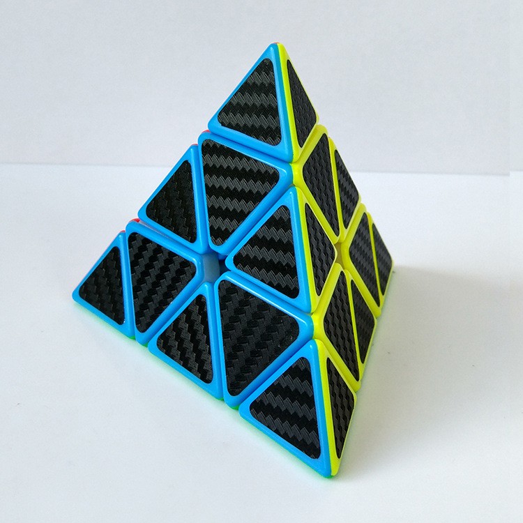 Đồ Chơi Rubik Zcube Carbon Pyramix Tam Giác ( Sticker carbon ) - Rubik Trí Tuệ