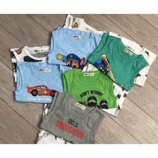SET 2 ÁO BA LỖ BÉ TRAI HM