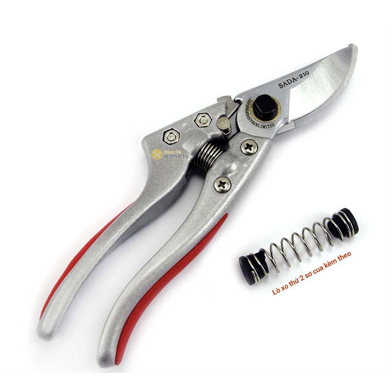 Kéo cắt cành cây mini nhật bản SADA 210 tỉa cành cây trên cao ,SIÊU SẮC BÉN