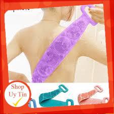 Dây Tắm Chà Lưng Silicon 2 Mặt (hàng chất lượng cao)