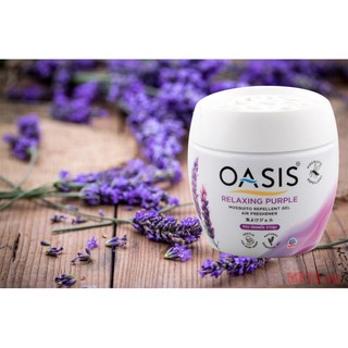 Sáp thơm đuổi muỗi oasis Thái Lan 180g - Hoa oải hương