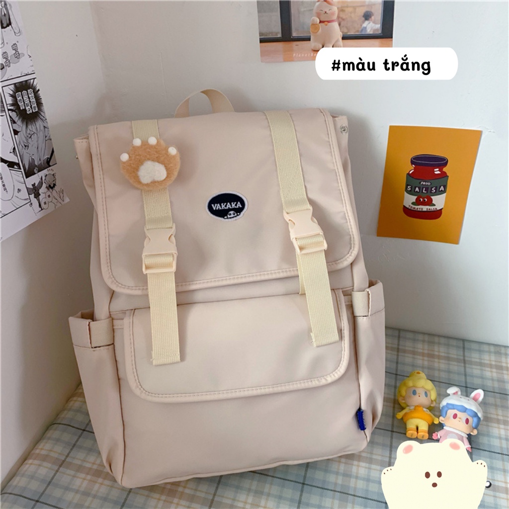 Balo cặp sách đi học nữ đơn giản ulzzang