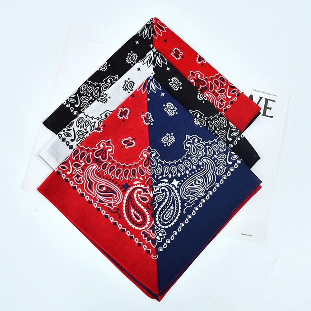 Khăn Choàng Cổ Vuông Chống Nắng Thoáng Khí In Họa Tiết 15H Cho Nam / Nữ