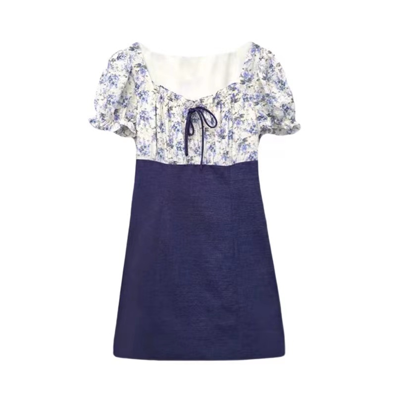 Đầm Nữ Dáng Ôm Họa Tiết Hoa Phong Cách Hàn Quốc Thời Trang Mùa Hè