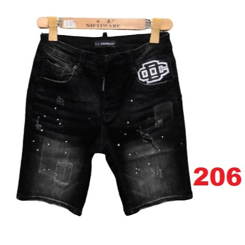 Quần short jean nam chất bò - quần jean lửng nam co giãn thời trang phong cách Luty_shop90 MS206