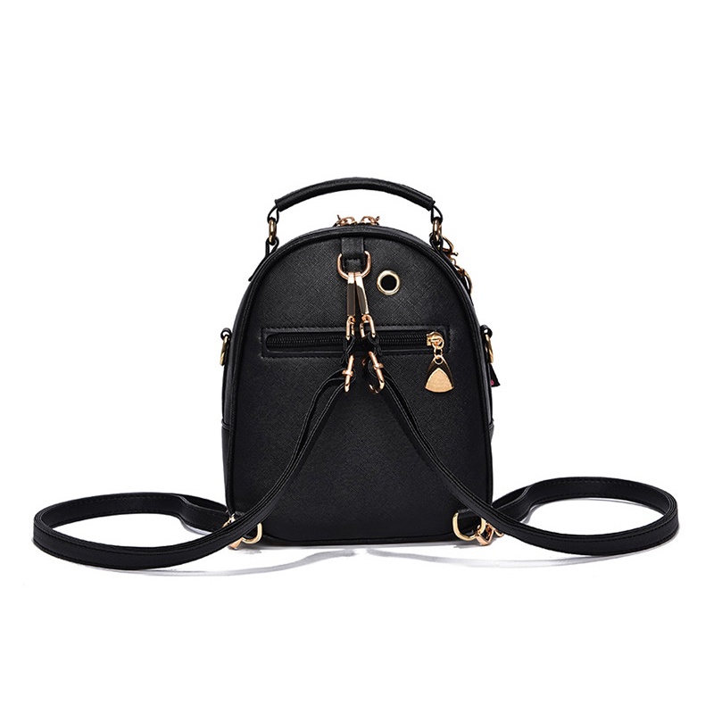 Chuwanglin Women's Multifunction Cartoon Leather Backpack