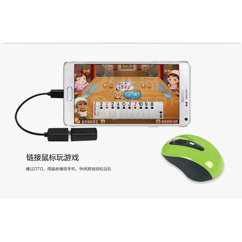 CÁP USB OTG ĐẦU MICRO USB