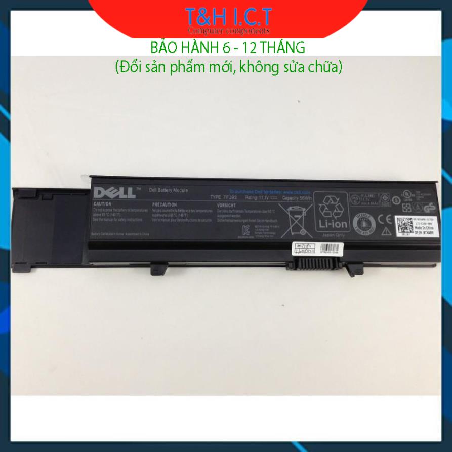 Pin laptop Dell Vostro V3400 V3500 V3700 7FJ92 4JK6R – V3400 – 6 CELL -BH6-12T
