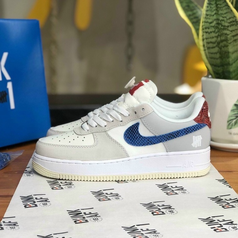 Giày Air Force 1 Dunk Low SP - Giày Thể Thao AF1 SP Undefeated 5 on it dunk Vải Xám Nâu Mới Nhẩt 2022 hàng FullBox