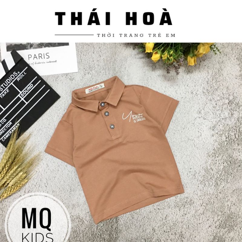 Áo bé trai cổ bẻ CHẤT LƯỢNG áo cổ trụ áo polo 7_16kg chất cotton xịn