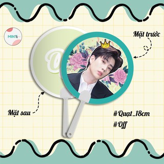 [Handmade] Quạt tròn OffGun 18cm