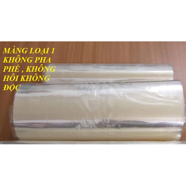 MÀNG CO [ Size 22cm- 42cm ] MÀNG CO PVC - Màng co nhiệt ôm sát sản phẩm loại tốt