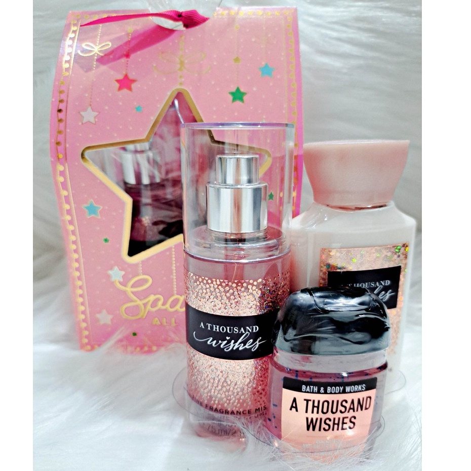 Set quà 3 món Size mini - Bath & Body Works