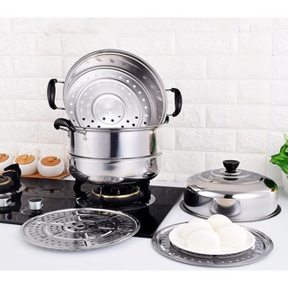 Nồi Hấp inox 3 Tầng