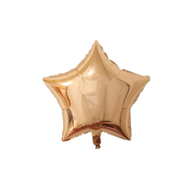1 Bong Bóng Lõi Nhôm Hình Ngôi Sao Kích Thước 18 Inch Dùng Trang Trí Tiệc Sinh Nhật
